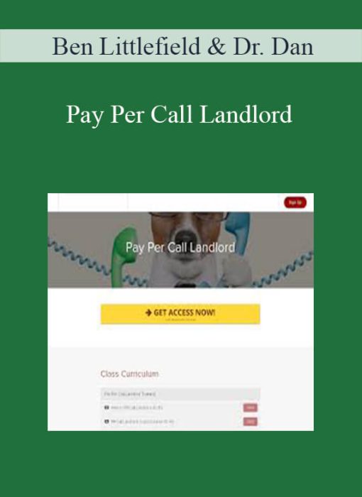 Ben Littlefield & Dr. Dan – Pay Per Call Landlord