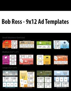 Bob Ross – 9×12 Ad Templates