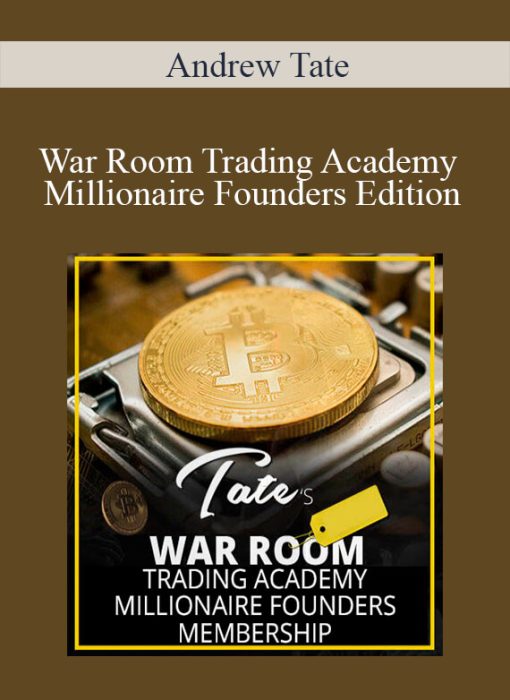 Andrew Tate - War Room Trading Academy Millionaire Founders Edition