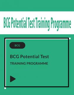 BCG Potential Test Training Programme