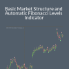 Basic Market Structure and Automatic Fibonacci Levels Indicator