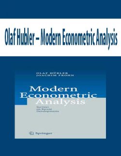 Olaf Hubler – Modern Econometric Analysis