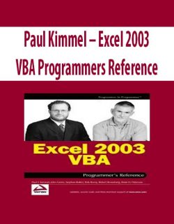 Paul Kimmel – Excel 2003 VBA Programmers Reference