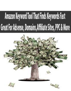 Amazon Keyword Tool That Finds Keywords Fast Great For Adsense, Domains,Affiliate Sites, PPC & More