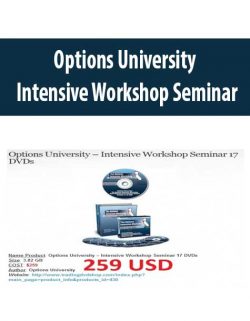 Options University – Intensive Workshop Seminar