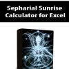 Sepharial Sunrise Calculator for Excel