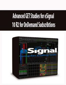 Advanced GET Studies for eSignal 10 R2 for OnDemand Sudscribtions