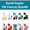 [Download Now] David Snyder – 10x Courses Bundle