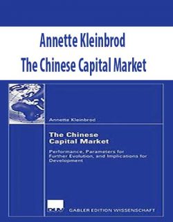 Annette Kleinbrod – The Chinese Capital Market