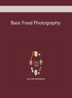 Basic Food Photography