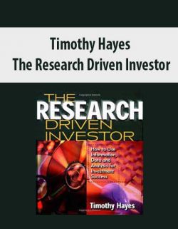 Timothy Hayes – The Research Driven Investor