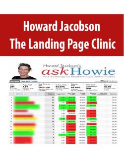 Howard Jacobson – The Landing Page Clinic