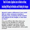 How To Create a Squidoo Lens in Under an Hour, including Writing the Modules and Finding the Images