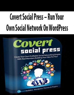 Covert Social Press – Run Your Own Social Network On WordPress