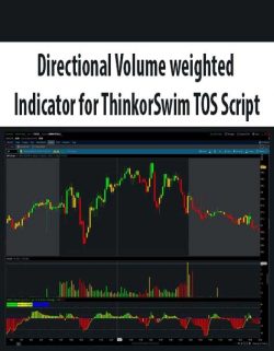 Directional Volume weighted Indicator for ThinkorSwim TOS Script