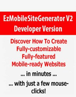 EzMobileSiteGenerator V2 – Developer Version