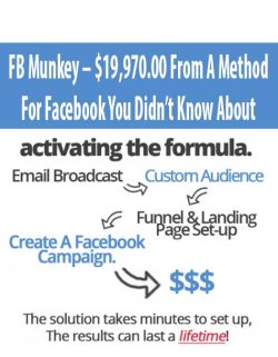 FB Munkey – $19,970.00 From A Method For Facebook You Didn’t Know About
