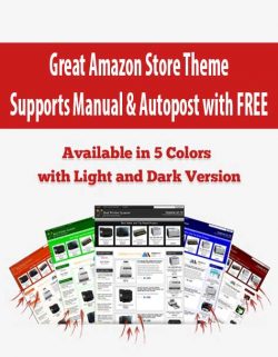 Great Amazon Store Theme Supports Manual & Autopost with FREE