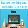David Arena – Forex Trading Course. Turn $1.260 Into $12.300 In 30 Days