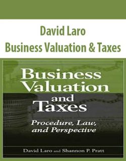 David Laro – Business Valuation & Taxes