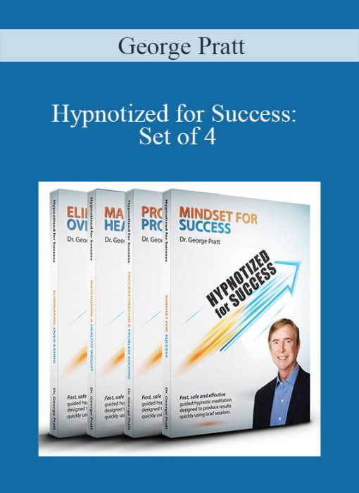 George Pratt – Hypnotized for Success Set of 4