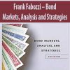 Frank Fabozzi – Bond Markets, Analysis and Strategies