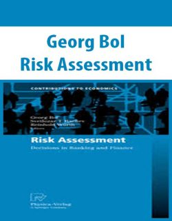 Georg Bol – Risk Assessment