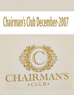 Chairman’s Club December-2007