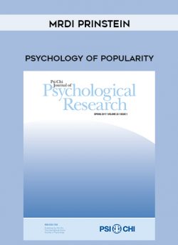 MRdi Prinstein – Psychology of Popularity