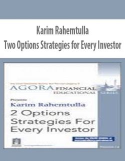 Karim Rahemtulla – Two Options Strategies for Every Investor