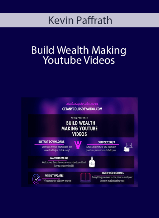 Kevin Paffrath - Build Wealth Making Youtube Videos.