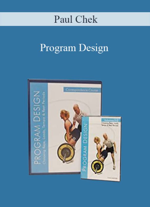 Paul Chek – Program Design