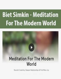 Biet Simkin - Meditation For The Modern World