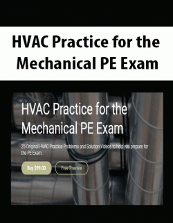 HVAC Practice for the Mechanical PE Exam