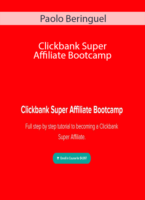 Paolo Beringuel - Clickbank Super Affiliate Bootcamp.