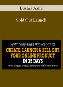 Sold Out Launch - Bushra Azhar