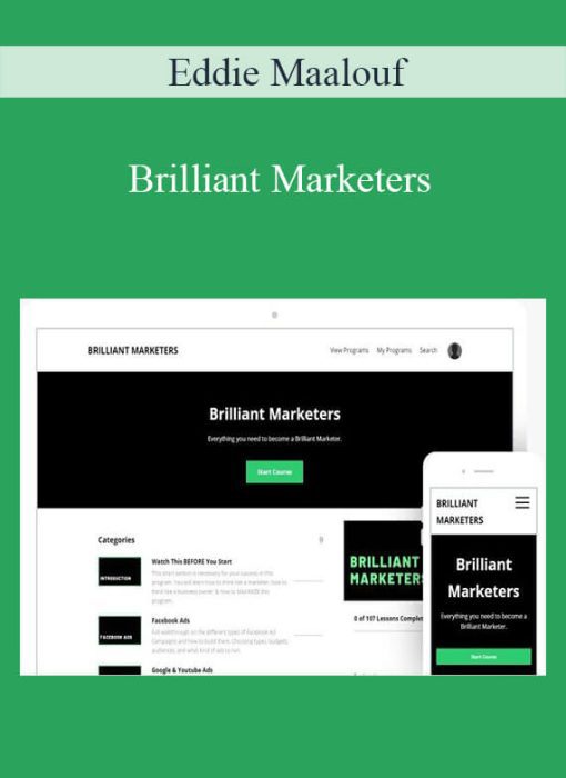Eddie Maalouf - Brilliant Marketers